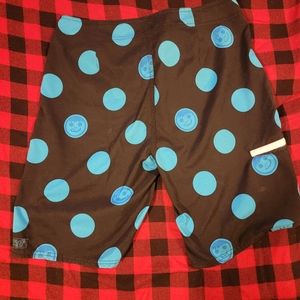 NEFF polka dot board shorts